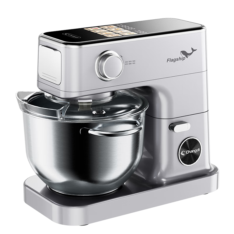 長帝（changdi）國家補(bǔ)貼新品家用廚師機(jī)和面機(jī)鯨魚準(zhǔn)準(zhǔn)發(fā)酵稱重316母嬰級(jí)冰桶金屬機(jī)身全自動(dòng)揉面壓面多功能料理