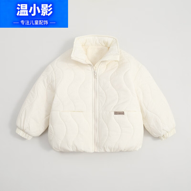 ��СӰ2025�ﶬ�¿���Ů��ͯ��С��ͯװ���޼Ӻ����������޷�С���̿� �װ� 140 cm 60.71Ԫ