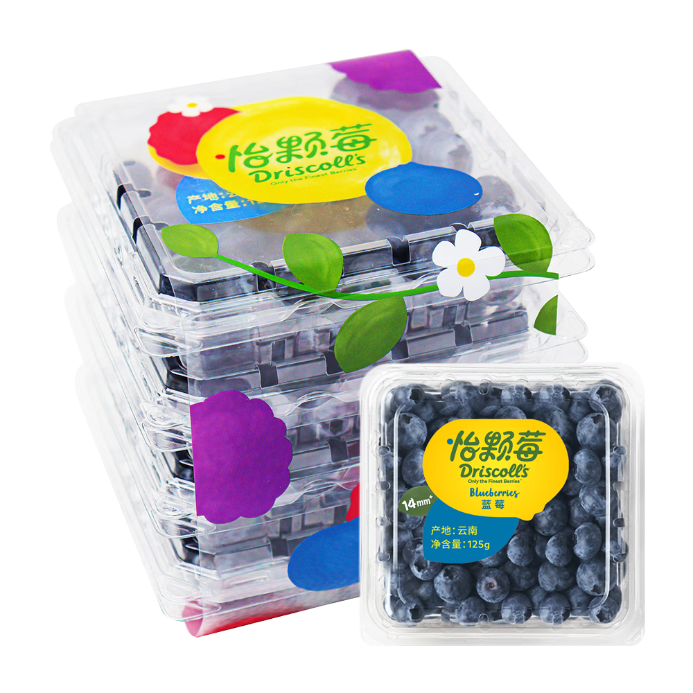 ����ݮDriscoll's��������������ݮ14mm+ 4��װ Լ125g/�� ��������ˮ�� 85.94Ԫ��2��(��42.97Ԫ/��)