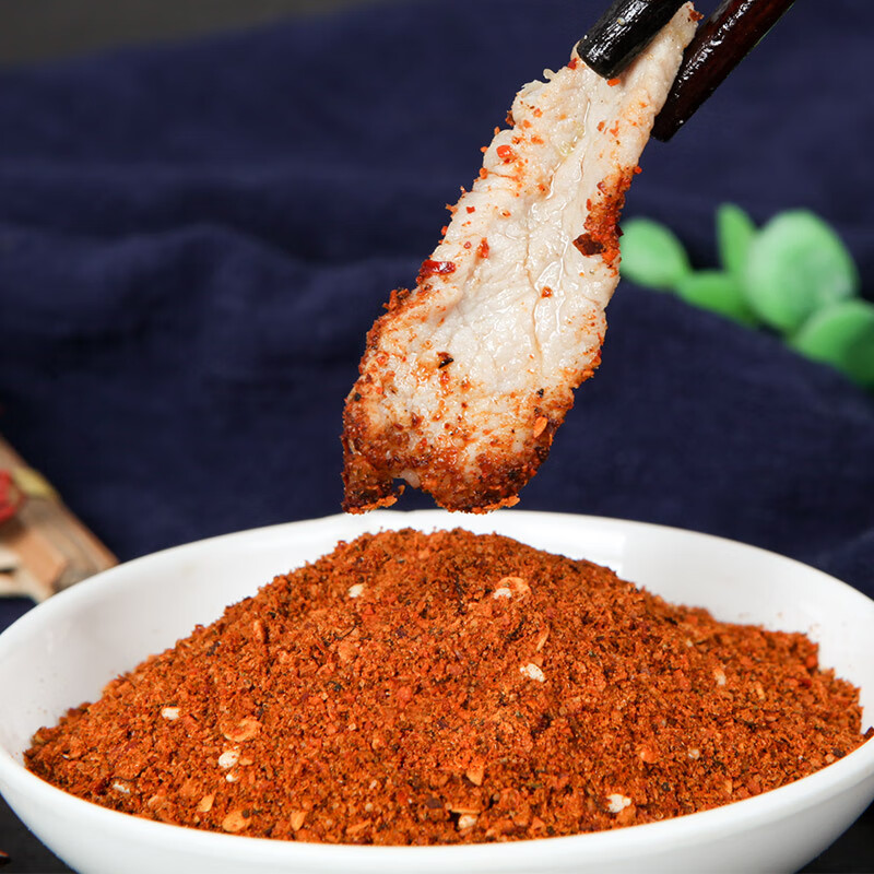 尼罗非辣椒面蘸料麻辣1+2蘸水干细中辣烧烤料云南特产做油泼辣火锅炒菜 麻辣1+2蘸水105g*2瓶【品质好货】