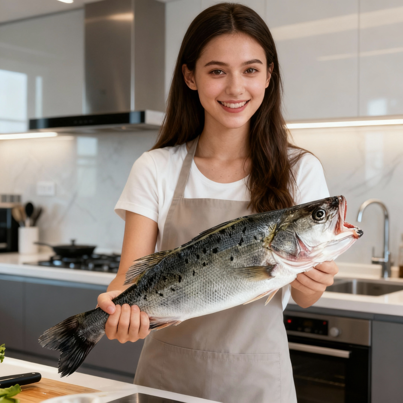 昆仑纪新疆天山无抗雪鲈鱼淡水鲈鱼整条装新疆鱼新鲜冷冻冷水鱼新年送礼 天山雪鲈鱼400g/条×4条（两去处理去鳞去内脏）