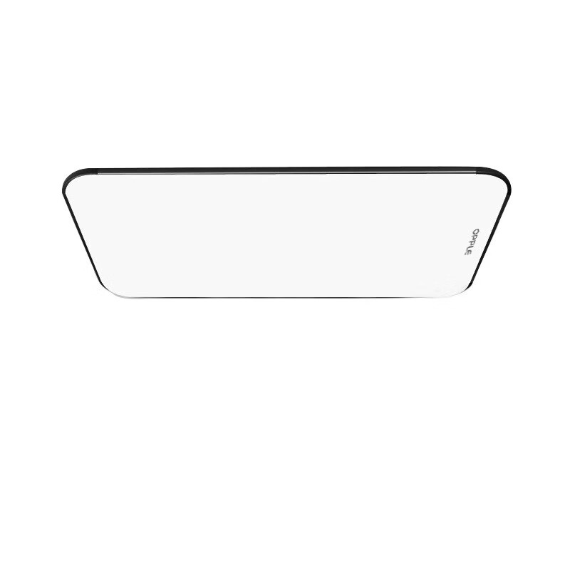 欧普照明（OPPLE）LED吸顶灯超薄护眼客厅灯卧室餐厅主灯简约灯具卫生间照明大灯 36W 15㎡内适用 黑色（50*50三色变光）