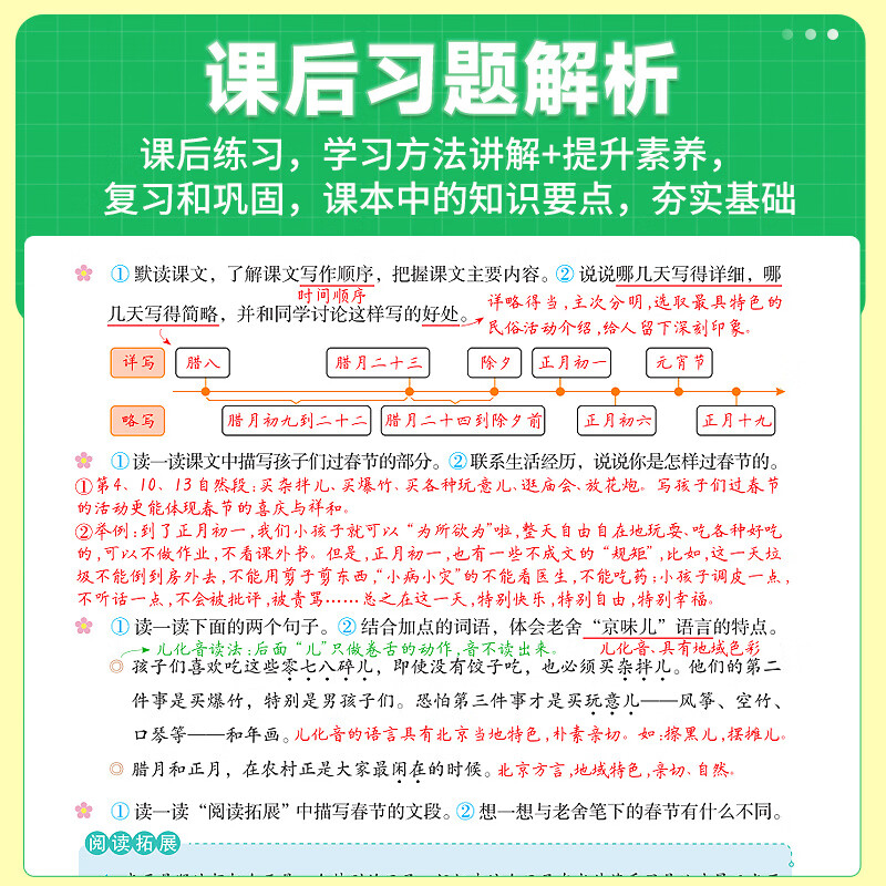 京东物流】2026春涂重点新领程课堂笔记语文一二三四五六年级下册科目任选预习学习笔记全解小学语文数学英语人教版北师版教材解读基础知识 三年级下册 语文人教版