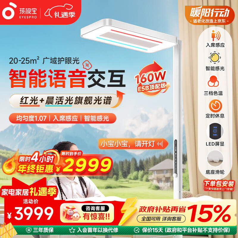 孩视灯家用落地大路灯E5-160W-R