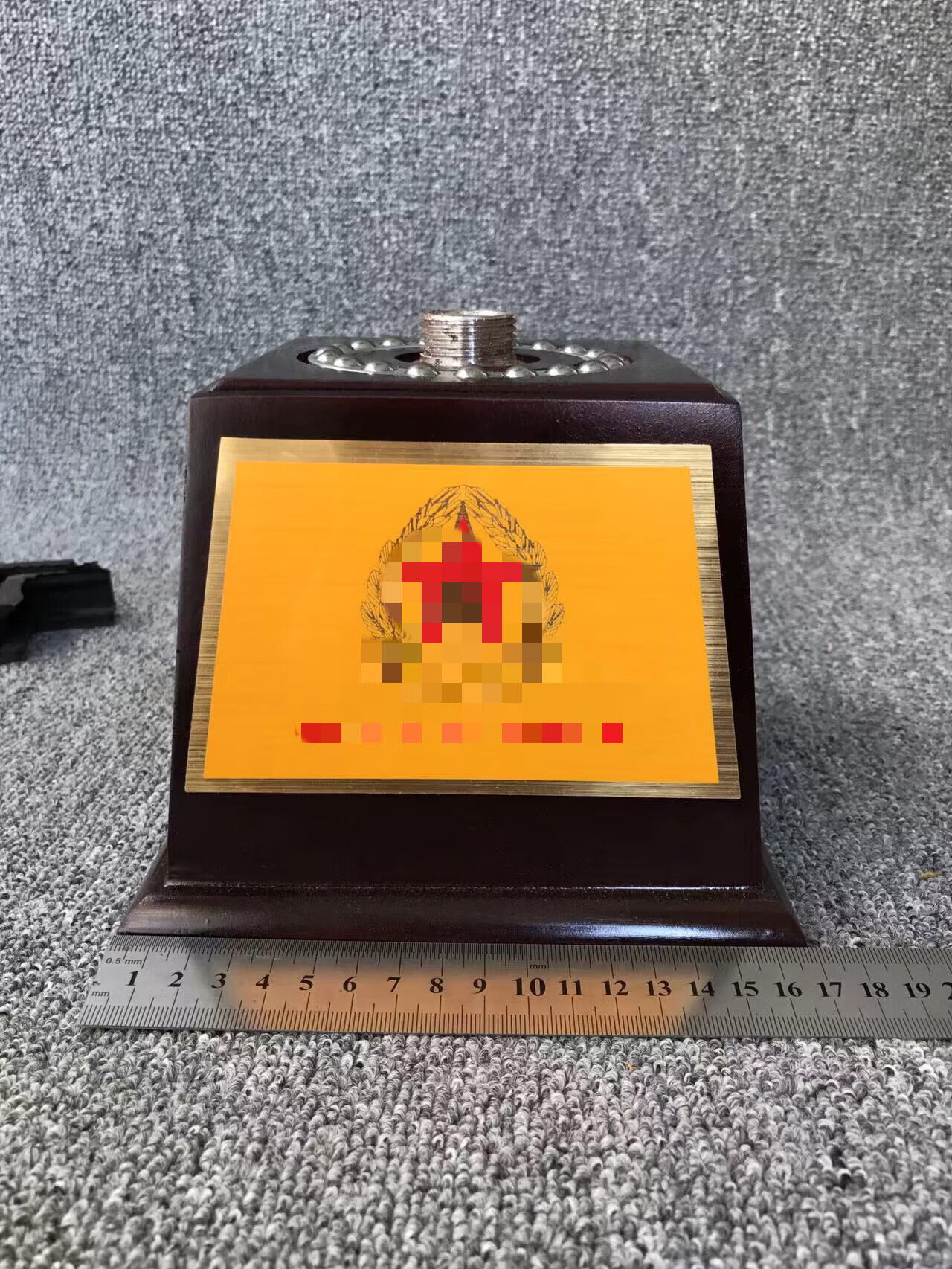 赛可优炮弹壳工艺品底座5785100122130152155口径专用立体摆件 57底座