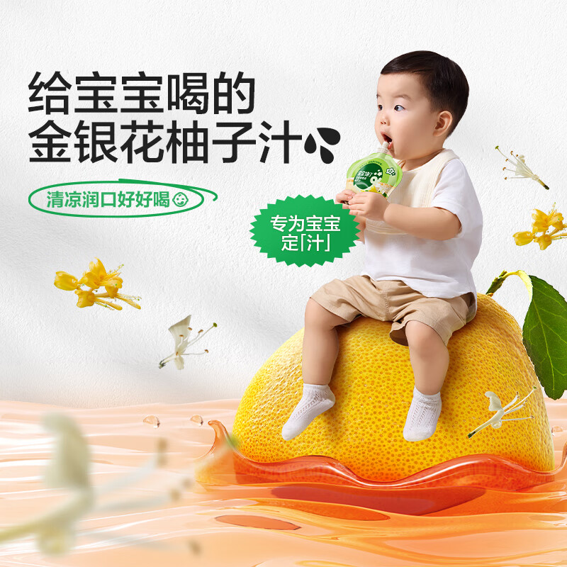 宝宝馋了山楂块山楂条山楂棒棒糖独立包装儿童开胃零食享宝宝婴儿辅食食谱 【2阶站】宝宝山楂汁100g/袋