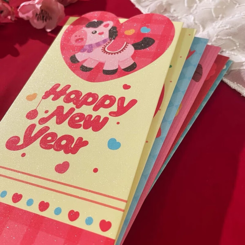 清洁JTT 旋转木马红苞 款式混搭18个装