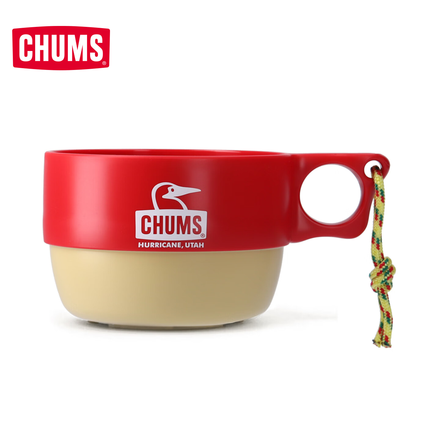 CHUMS 洽洽鸟休闲户外露营野外餐具用具大碗340ml汤杯咖啡杯CH62-1733 （340ml）Y026 OS