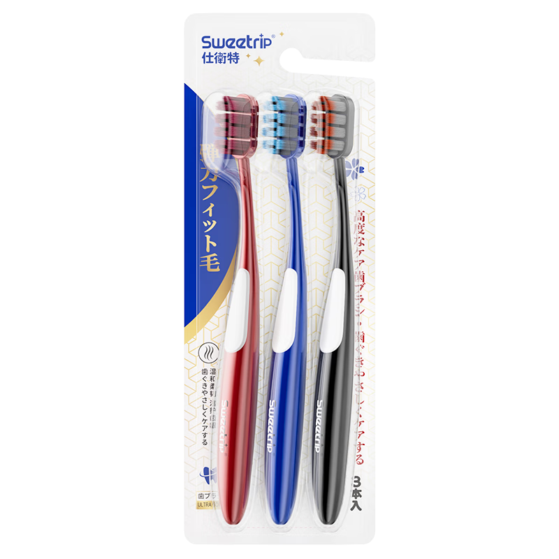 ���ڲ�����Sweetrip�̳�ͬ����ˢ��ë��ͷ������Ůʿ������̦ˢ��Ʒ 3֧ 18.1Ԫ