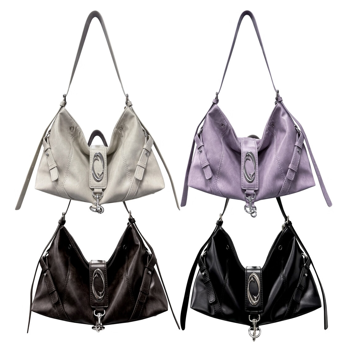 CULTIVATOR原创小众复古百搭休闲通勤单肩腋下斜挎托特2025秋【生日礼物】 黑色