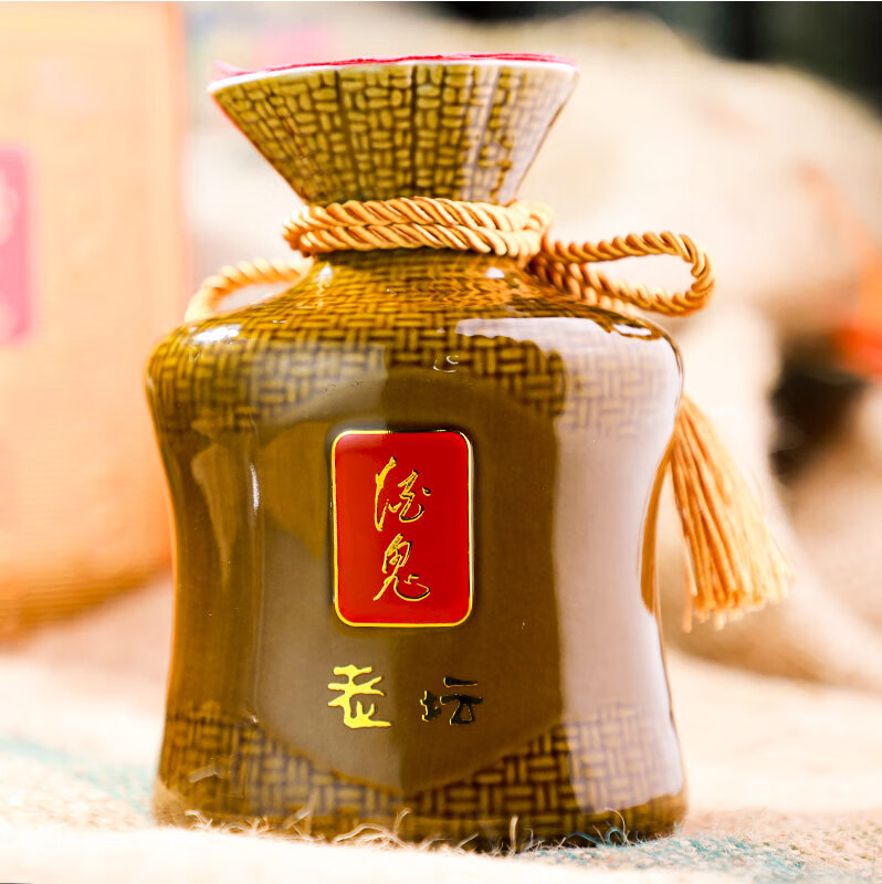 酒鬼老坛精酿  经典馥郁香型纯粮白酒 自饮 送礼 宴请 52度 500mL 6瓶 整箱礼盒装