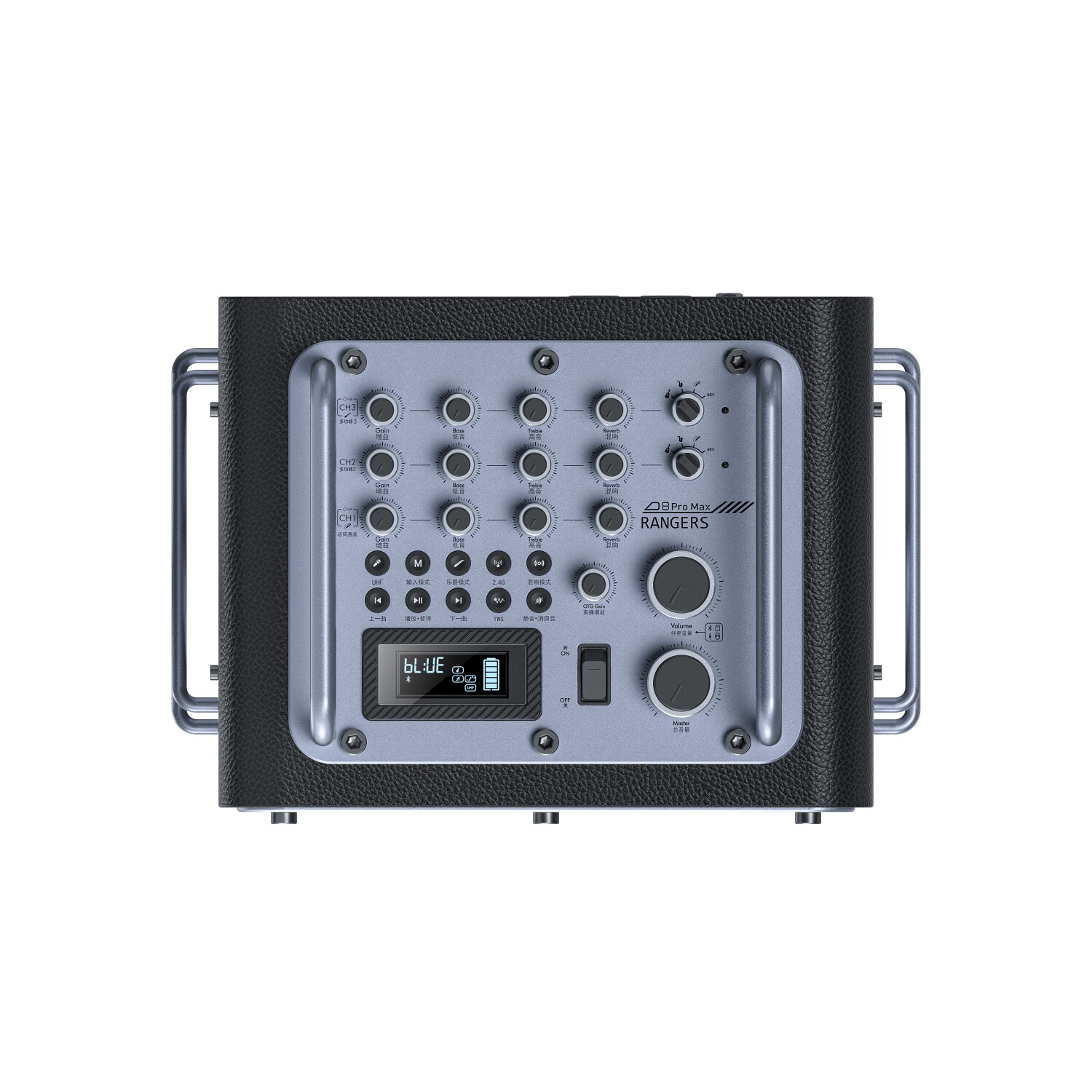 不见不散 SEE ME HERE 69流浪者D8Promax户外音响内置声卡大功率k歌演出蓝牙音箱广场舞家庭ktv高端专业演艺低音炮音响 红色+(原装音响包+U盘+支架)+3年保修