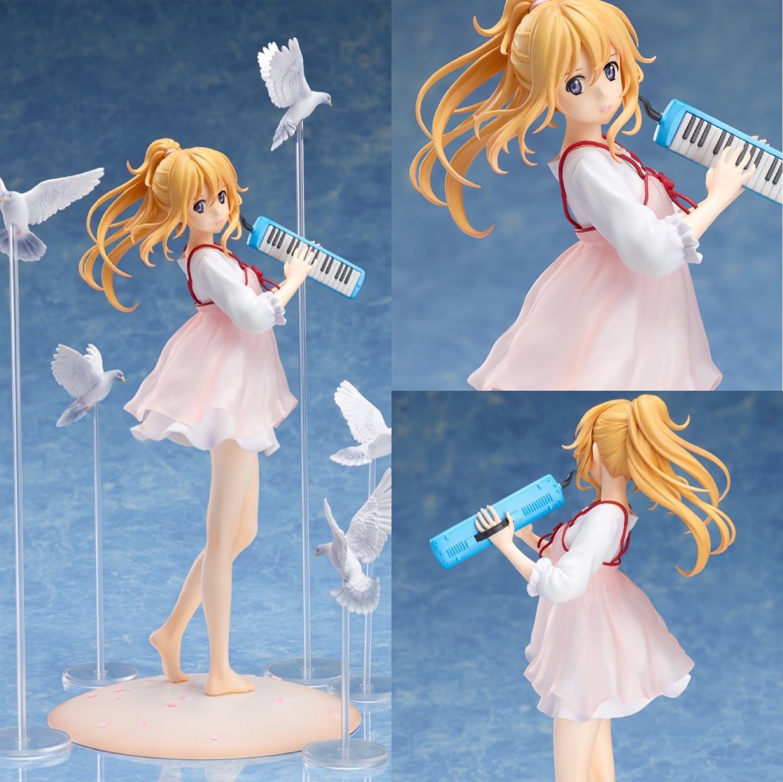 四月是你的谎言手办 aniplex 5代宫园薰海鸥 私服ver动漫摆件模型
