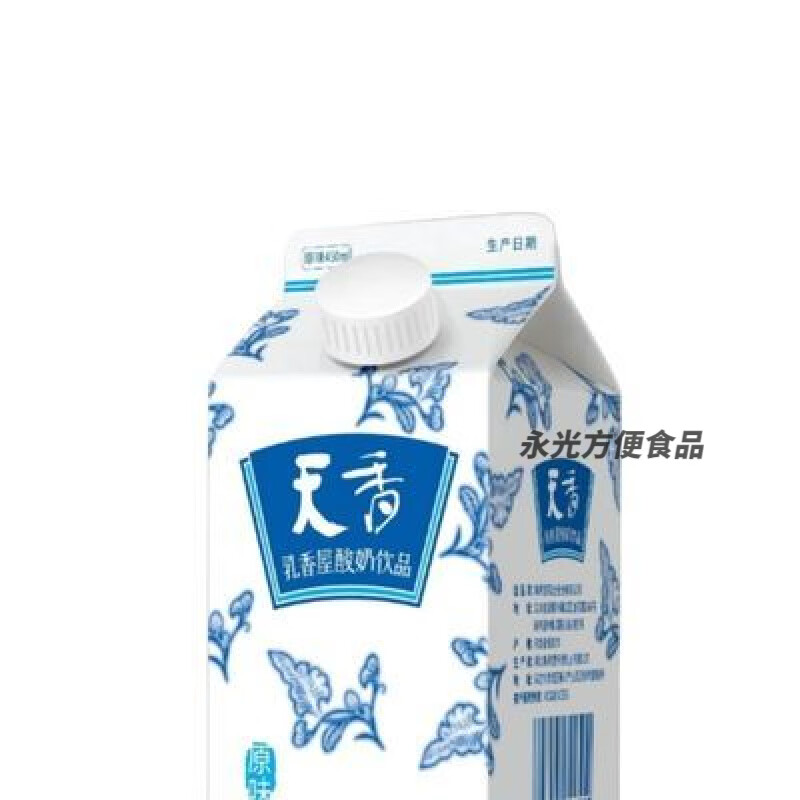 可钦新希望11月产天香原味450ml*12盒常温酸奶乳酸菌早餐整箱 450ml12