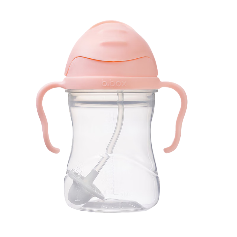 貝博士第三代吸管杯 bbox寶寶重力球防漏學(xué)飲杯  什錦水果色