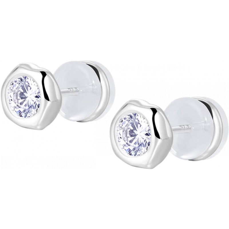 Arsis流光泡泡耳釘鋯石耳飾輕奢感小眾設(shè)計(jì)女 泡泡耳釘