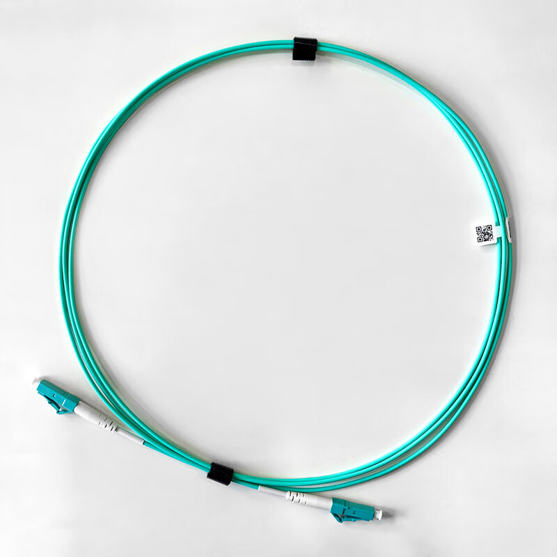 长飞电信级光纤跳线 SC-SC工程单模单芯2.0线径光纤尾纤 入户光纤网线 多模单芯光纤线 LC-LC 多模单芯 支持40/100G-水绿色 15m