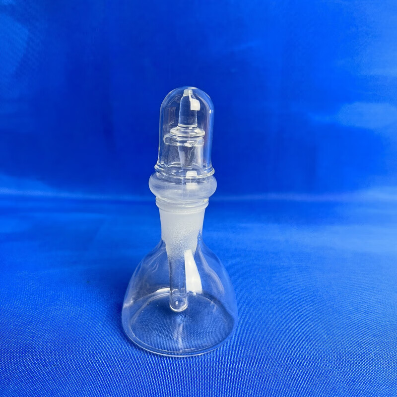 香柏油瓶玻璃显微镜加油瓶双层瓶三角滴瓶实验室用可开票 25ml