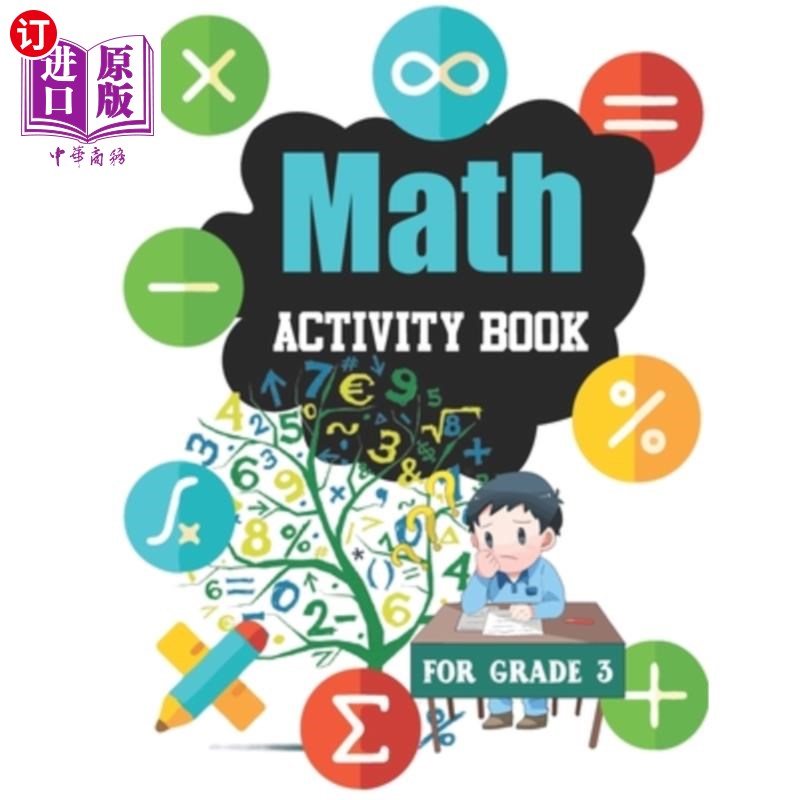 海外直订math activity book for grade 3: grade 3 addition