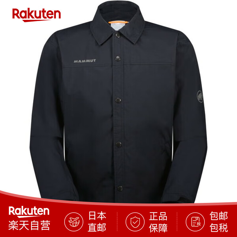 猛犸象（MAMMUT）户外防风夹克运动服上衣 Utility Coach Jacket AF 日本直邮 XS (software) 0001: BLACK