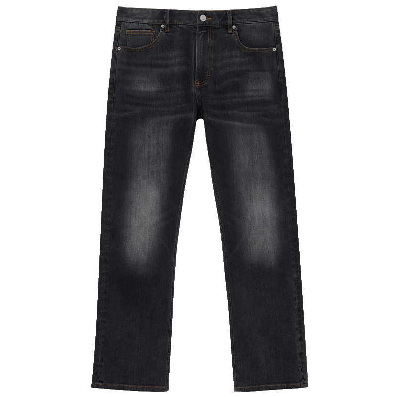 杰克·琼斯（JACK&JONES）男装26年新款春季牛仔裤男913微喇黑灰色直筒休闲潮流显腿长裤子 A16深灰牛仔 28 165 W28/L30