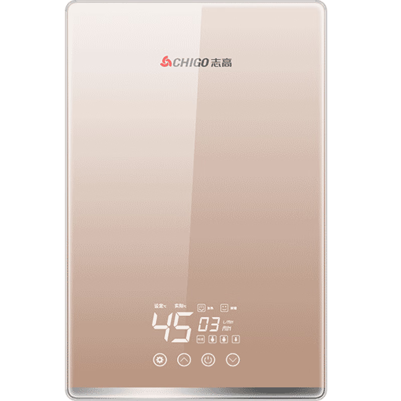 ־�ߣ�CHIGO������ʽ����ˮ����Ƶ����7500W���ܺ���С���������ⴢˮ���ó��ⷿϴ�蹦�ʿɵ�����װ ZG-KB732