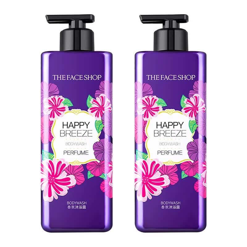 菲诗小铺(THE FACE SHOP)小苍兰香温和持久留香保湿沐浴露节日礼物 【花香】 浪漫邂逅+浪漫邂逅