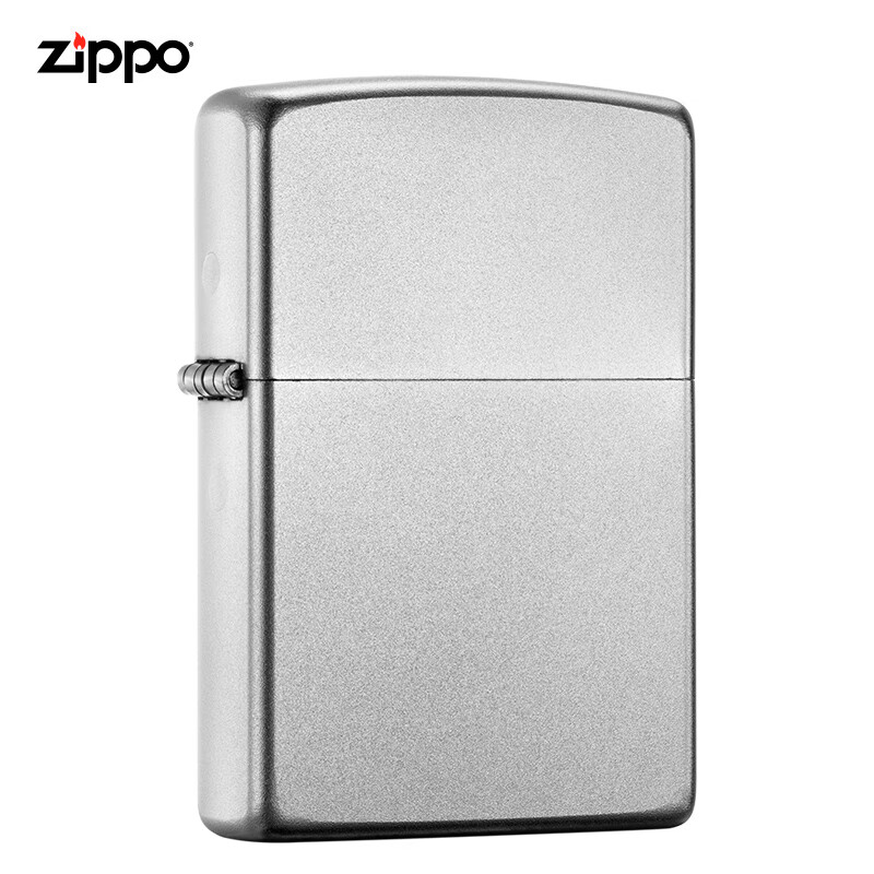 之宝(Zippo)打火机 缎纱镀铬205 打火机zippo经典热销 基础爆款 防风火机