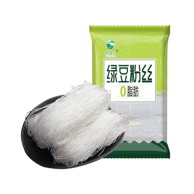 彬盛达【 22元 任选6件】响铃卷粉丝粉条豆制品油豆腐皮干货火锅食材 绿豆粉丝180g