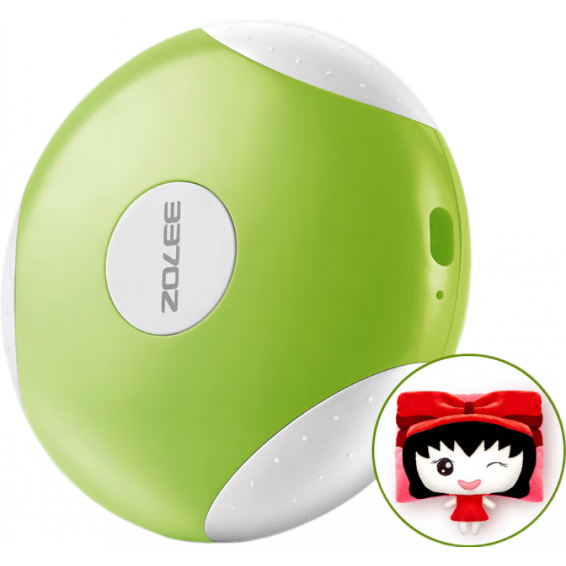 中聯(lián)電熱水袋充電暖手寶暖寶寶防爆暖水袋暖被窩取暖腳神器電熱餅 圓綠蝴蝶娃娃賣家力薦