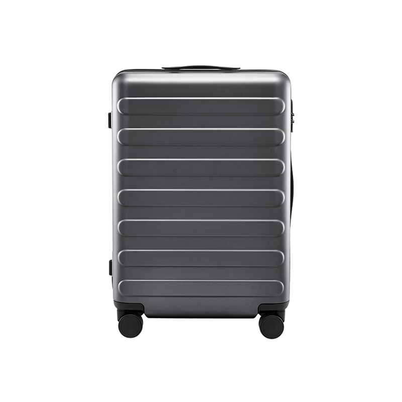 90分行李箱28英寸莱茵河经典款 拉杆箱大容量旅行箱密码箱钛金灰