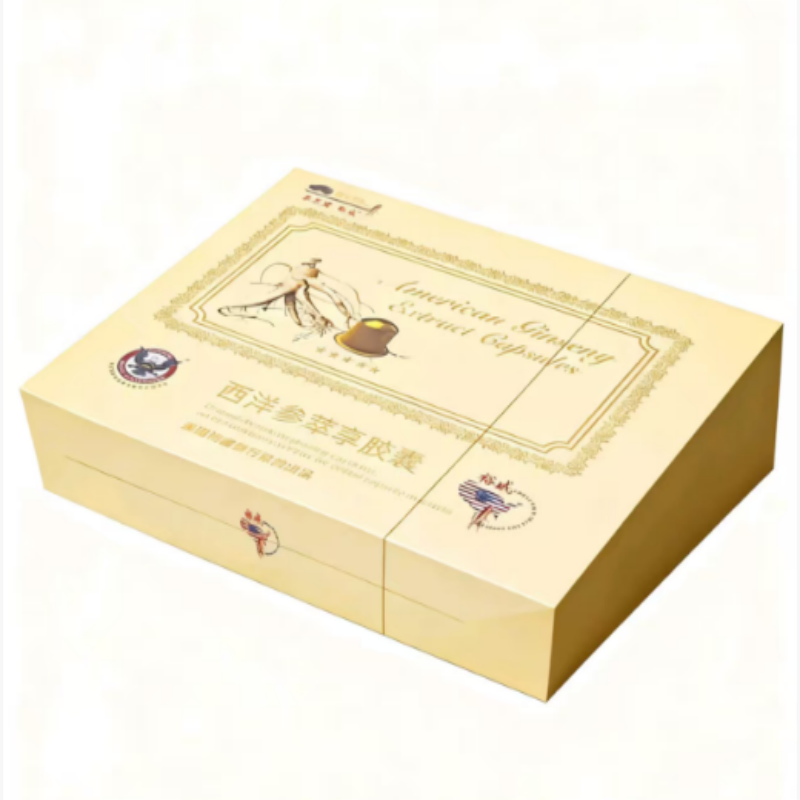 参芝蜜裕威美国进口花旗参茶萃享胶囊西洋参三年礼盒滋补品买三送胶囊机 买三送胶囊机 20粒*3盒 》无胶囊机者必选