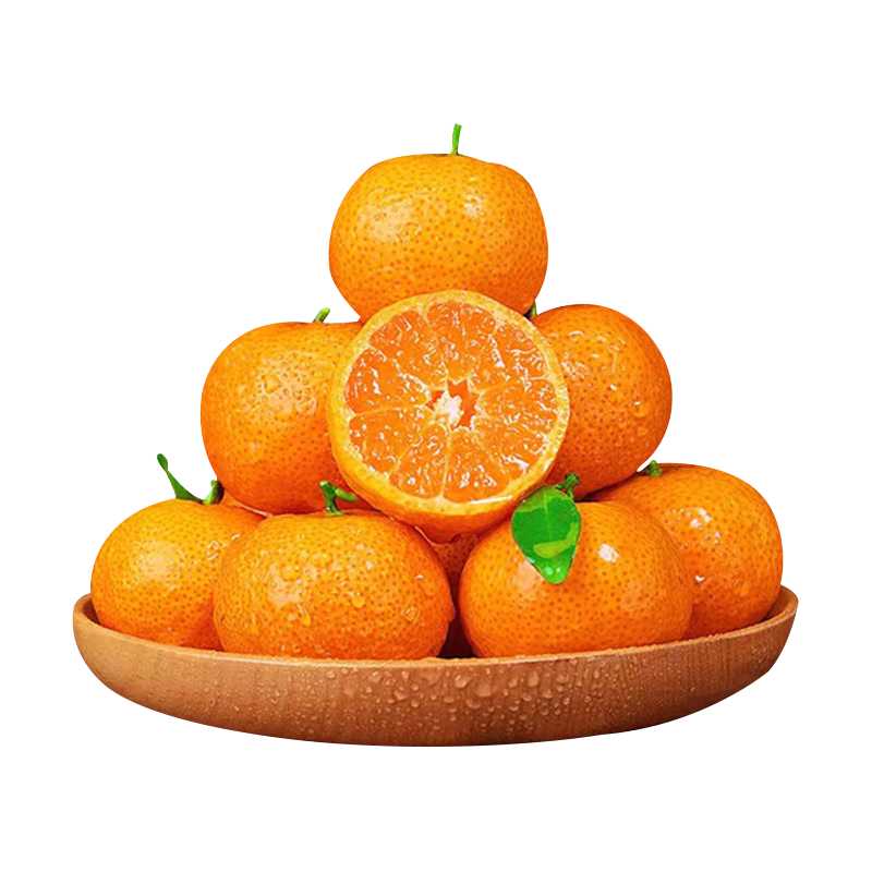 京觅 广西金秋砂糖橘净重3斤 单果40-50mm精品水果沙糖桔橘子源头直发