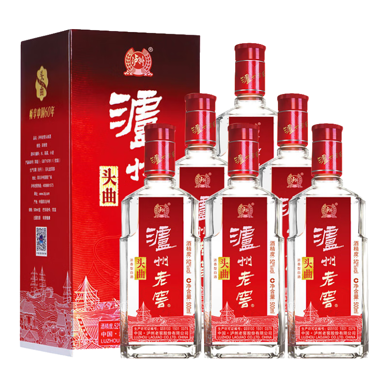 �����Ͻ� ͷ�� 52�� Ũ���� 500ml 6ƿ 387.03Ԫ