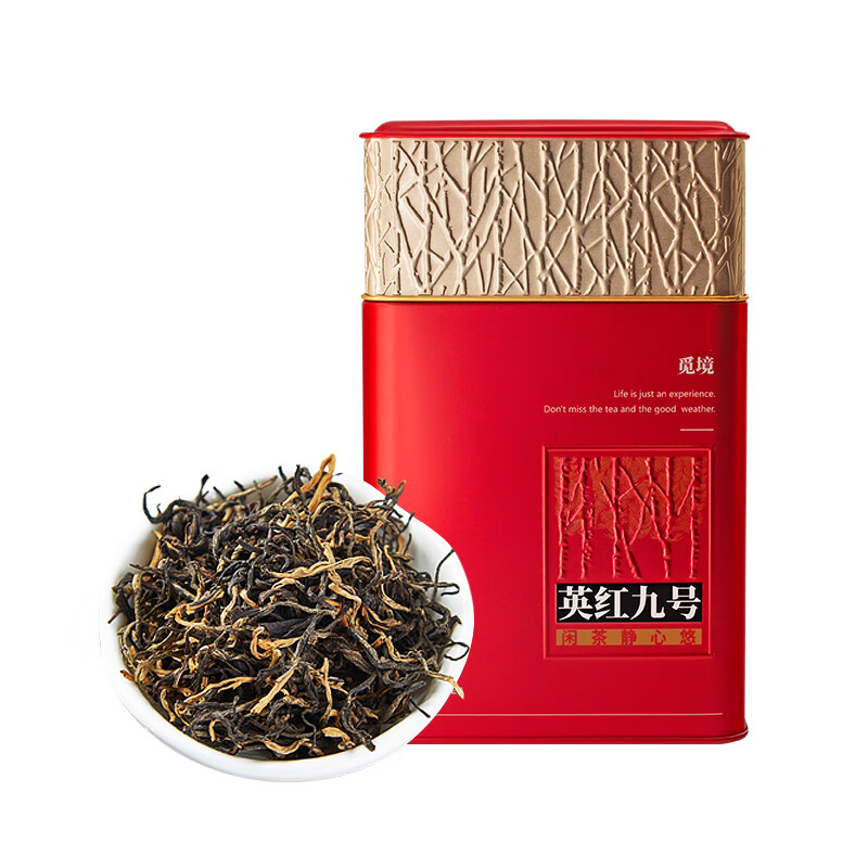 中广德盛英红九号红茶浓香型正宗广东原产英德红茶功夫红茶 【严选口粮】英红九号 400g