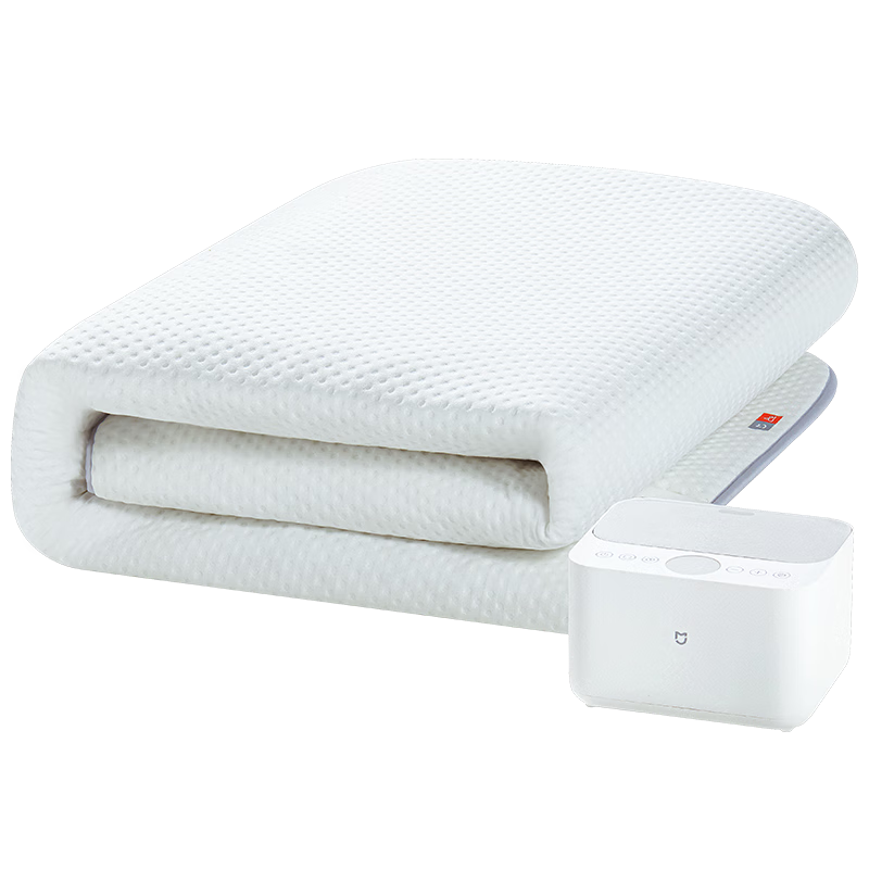 米家双人智能速热静音小米手机远程预约电热毯左右双控水暖毯1.8米