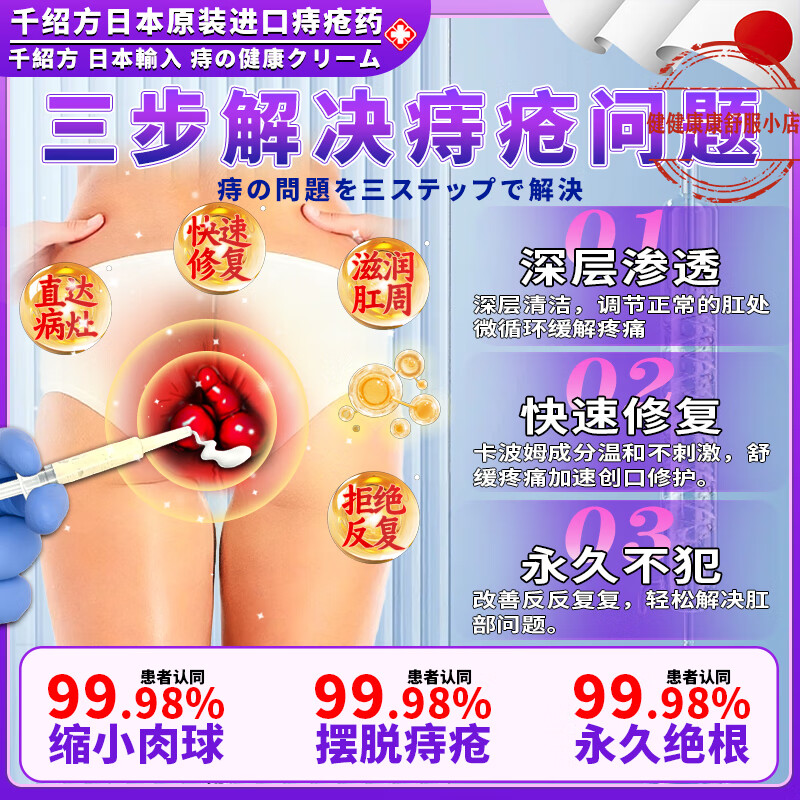 然舒平痔疮膏消肉球便血肛裂混合内外痔肛门瘙痒消痔疮凝胶正品 二支【见效装】 【正品直售 京质保障】