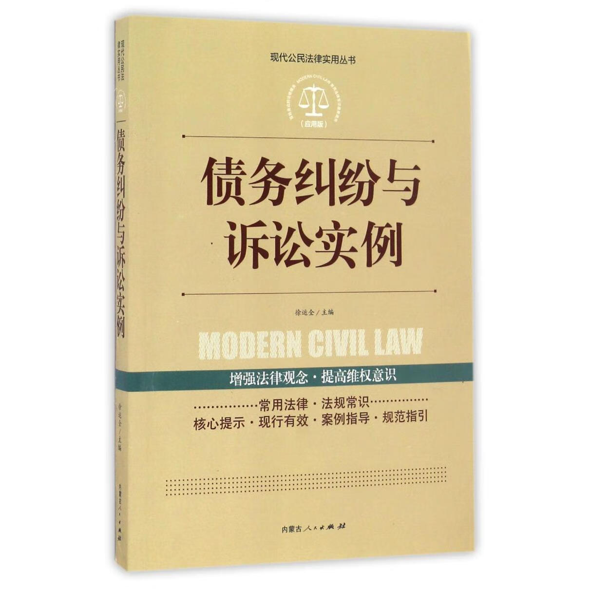 债务纠纷与诉讼实例(应用版)/现代公民法律实用丛书