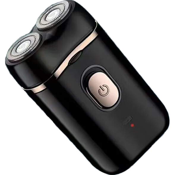 电动剃须刀【飞利浦平替】爆款双头差旅便携式修剪神器刮胡刀男士年货情人节父亲节礼物送男友 云墨黑 活动专享