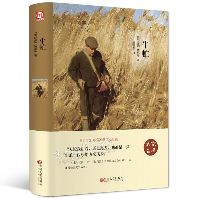 牛虻 世界名著经典文学小说高中生大学生必读课外书适合读看的课外读物书籍书排行榜原著好书经典小说