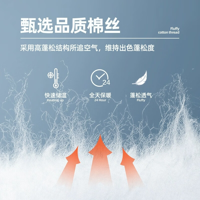 JEEP SPIRIT吉普冲锋棉衣男连帽冬季男士石墨烯羽绒棉服男保暖棉袄登山服 黑色 XL