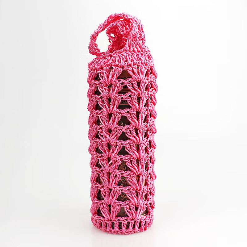 tlxt水杯套编织手工针织冰丝线编织水杯套耐磨学生用手提保温杯套