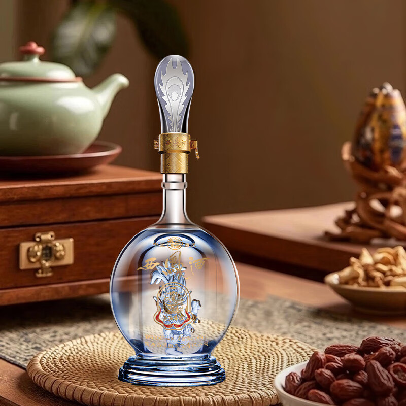 西凤酒凤香型20年白酒小酒收藏酒45度248ml陕西特产纯粮食酒 45度 248mL 1瓶 20年 单瓶装