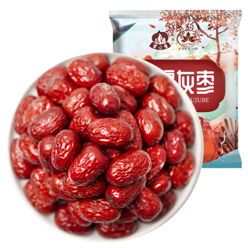 蜜之番 新疆特级灰枣25g试用装年货中秋特产大礼包零食特级红枣佳品批发