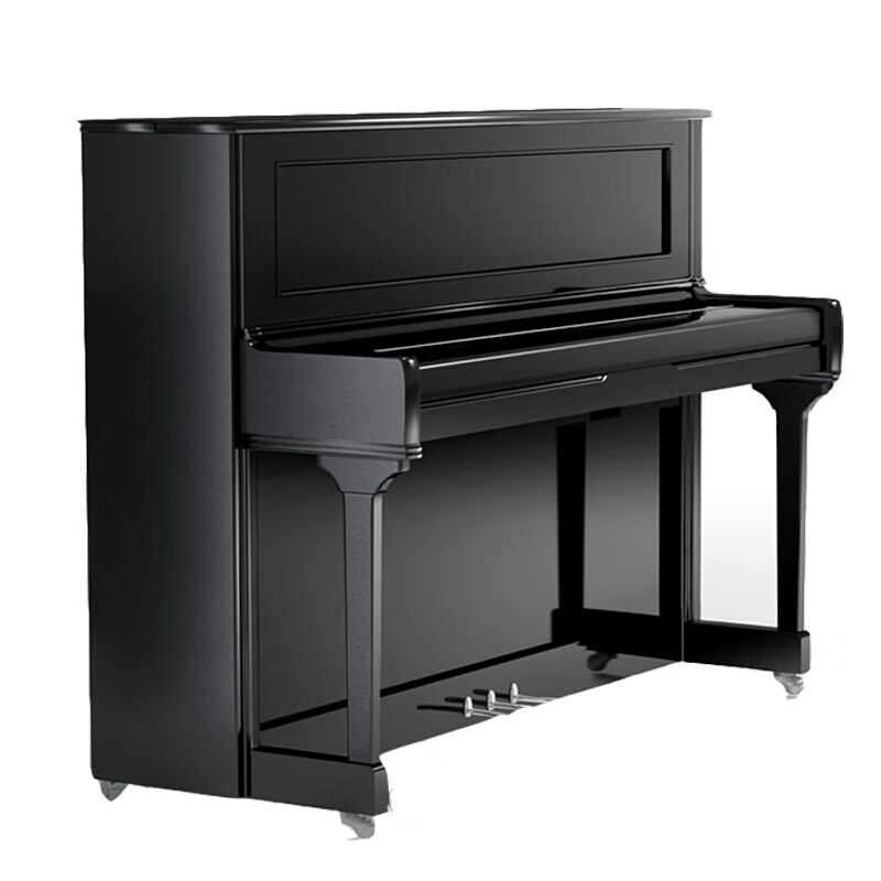 哈罗德（HARRODSER）京东定制C系列立式钢琴C-2 原装进口 家用教学 122高度 黑色