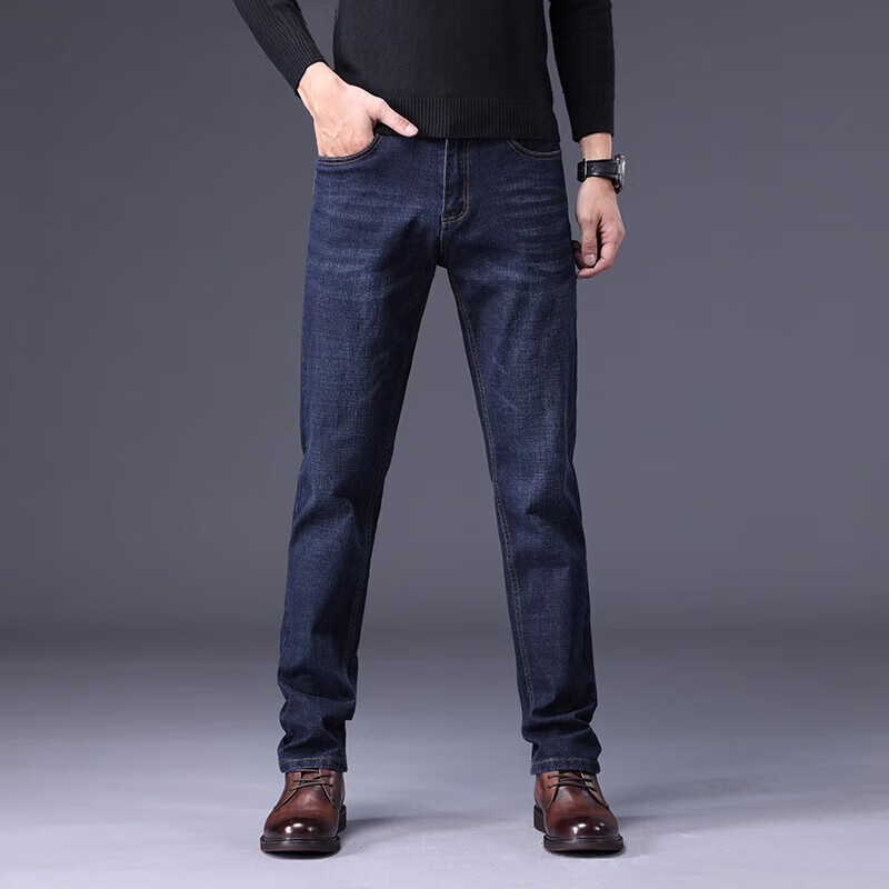 sport商场牛仔裤男士商务休闲时尚百搭男装直筒弹力修身