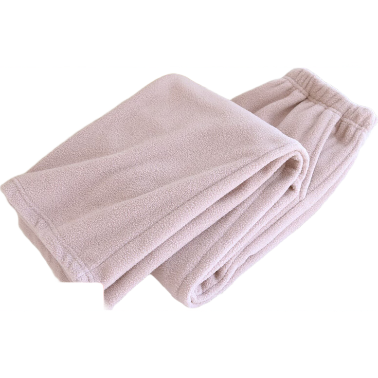 俞兆林俞兆林情侶睡褲秋冬季厚款長(cháng)褲搖粒絨男女士珊瑚絨加絨保暖家居褲 簡(jiǎn)絨暮云粉女 XL