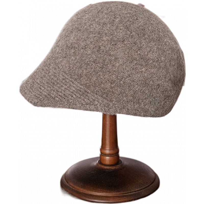 瑪芮百利(Mauro Poli)秋冬女式針織尖頂帽日式時(shí)尚百搭冷暖帽新帽女式冬季馬術(shù)帽 卡其色 M(56-58cm)