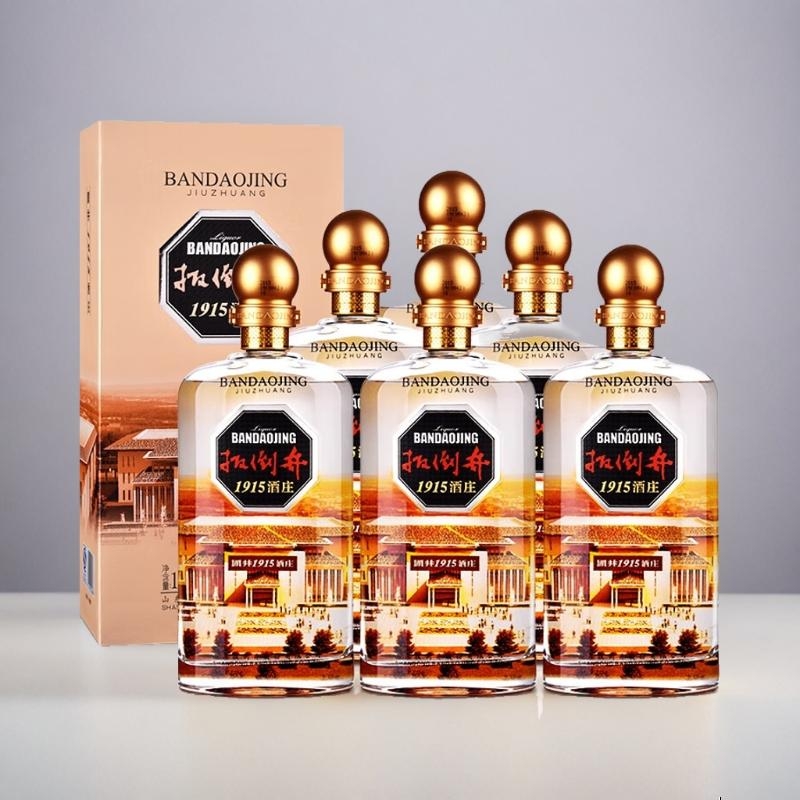 扳倒井国井香 大容量 白酒 老酒 纯粮酿造 收藏送礼 浓香老酒 山东口粮 38度 1000mL 6瓶 【1915酒庄】