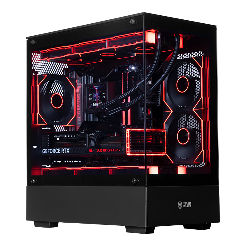 華碩全家桶i5 14600KF/RTX5070顯卡直播電競(jìng)游戲臺(tái)式機(jī)組裝電腦主機(jī)整機(jī)DIY組裝機(jī) RTX5060Ti+13600KF丨配置二